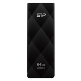 USB zibatmiņa 64Gb Silicon Power Blaze B20 Black (SP064GBUF3B20V1K)
