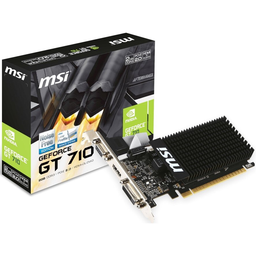 Videokarte NVIDIA GeForce GT 710 MSI 2Gb (GT 710 2GD3H LP) - foto 5