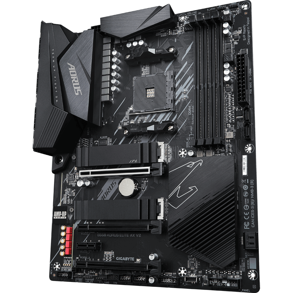 Motherboard Gigabyte B550 AORUS ELITE AX V2 - photo 2