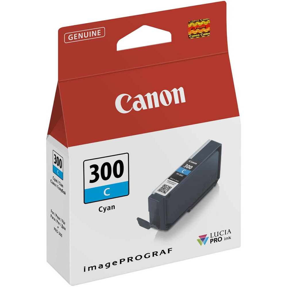 Cartouche dencre Canon PFI-300 Cyan - 4194C001