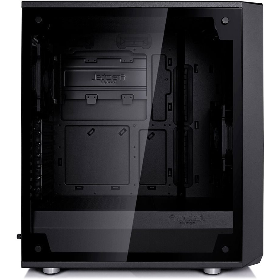 Datoru korpuss Fractal Design Meshify C Dark TG Black - FD-CA-MESH-C-BKO-TG - foto 6
