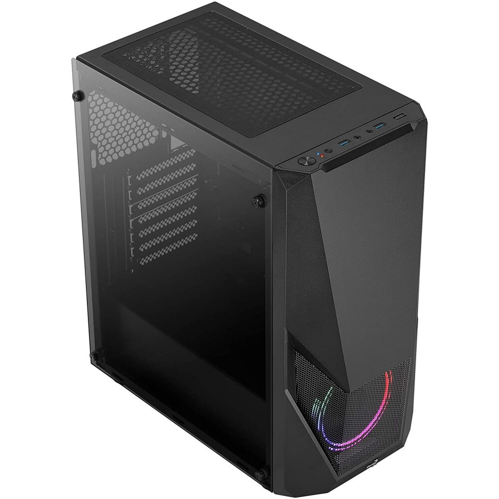 Case AeroCool Zauron Saturn FRGB-G-BK-v1 Black - EN55244 - photo 2