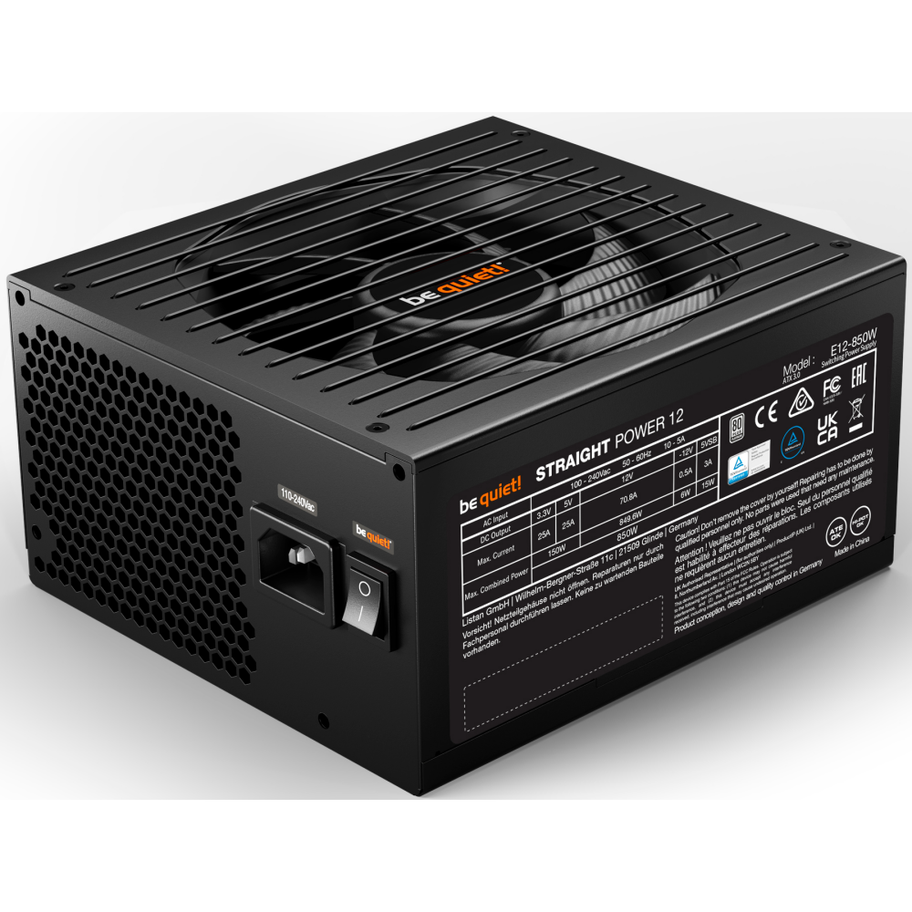 Power Supply 850W Be Quiet Straight Power 12 - BN337 - photo 3