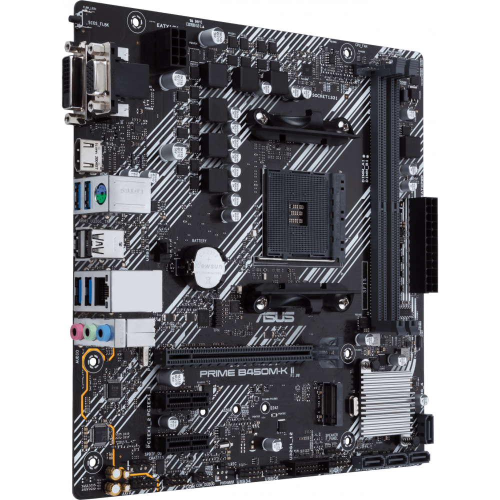 Carte mère ASUS PRIME B450M-K II - photo 2