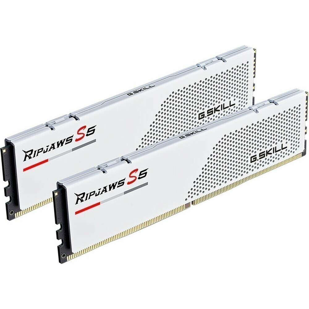 Arbeitsspeicher 64GB DDR5 6000MHz G.Skill Ripjaws S5 (F5-6000J3040G32GX2-RS5W) (2x32GB KIT) - Foto 2