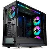 Datoru korpuss Fractal Design Define S2 Vision RGB TG Blackout (FD-CA-DEF-S2V-RGB-BKO-TGD)