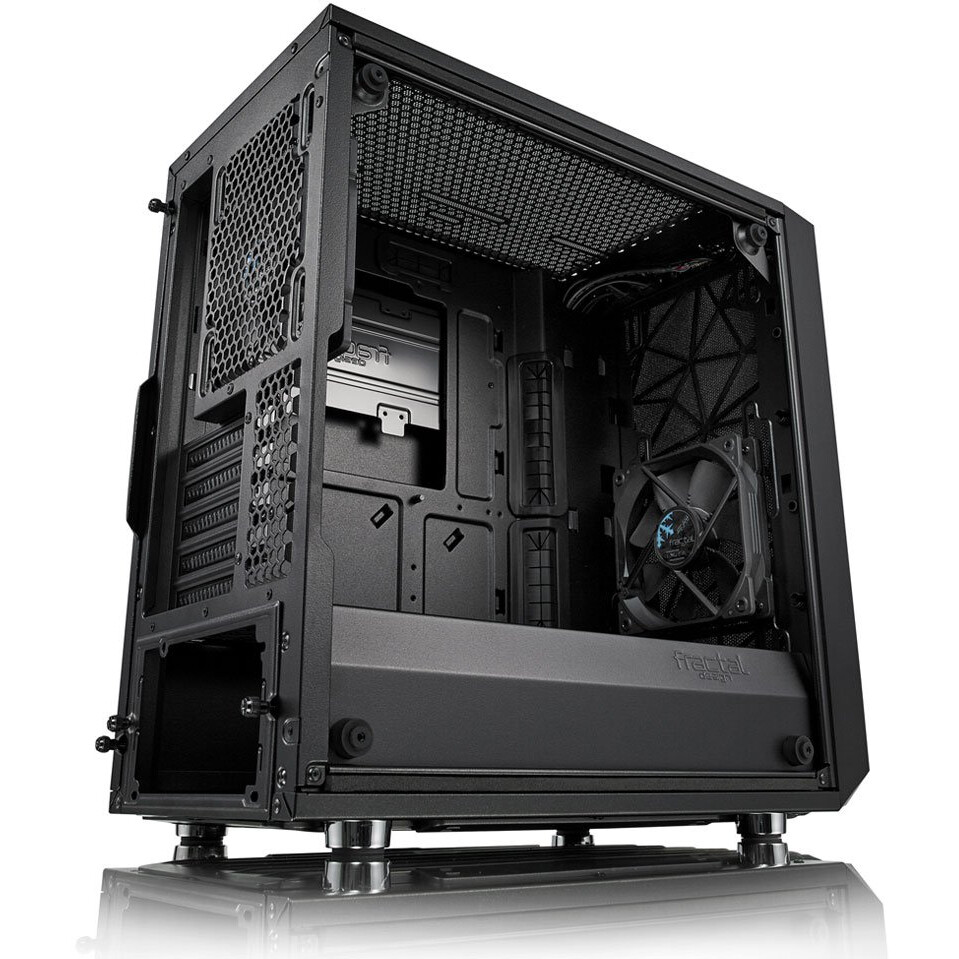 Datoru korpuss Fractal Design Meshify C Mini Dark TG Black - FD-CA-MESH-C-MINI-BKO-TGD - foto 13