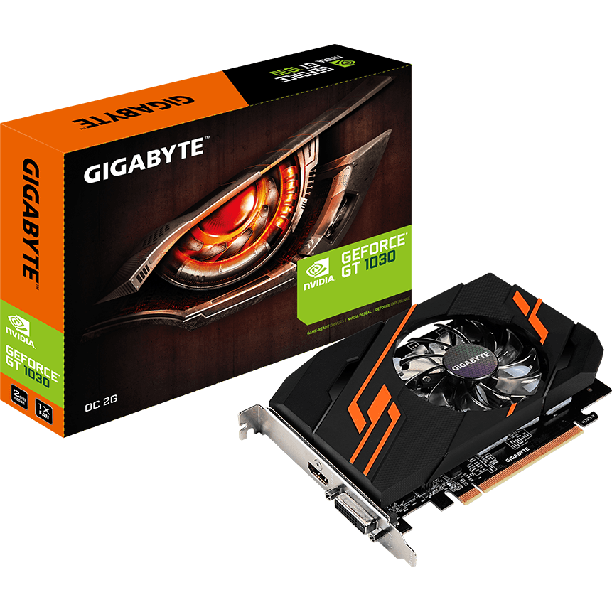 Videokarte NVIDIA GeForce GT 1030 Gigabyte 2Gb (GV-N1030OC-2GI) - foto 4
