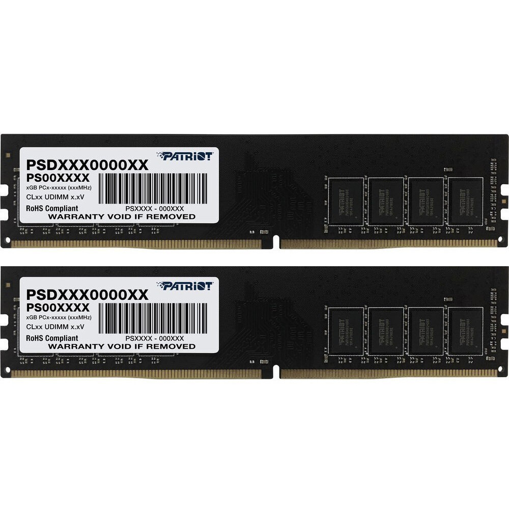 Arbeitsspeicher 16GB DDR4 3200MHz Patriot Signature (PSD416G3200K) (2x8GB KIT)