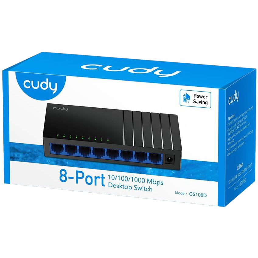 Switch Cudy GS108D - Foto 3