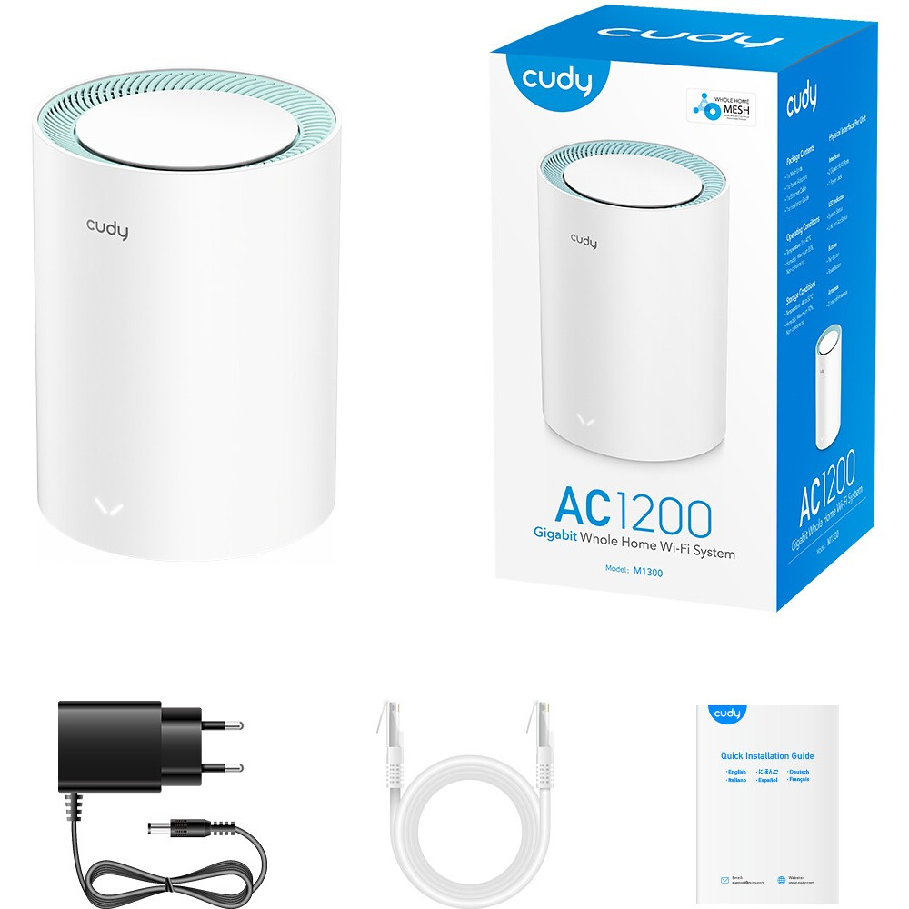 Mesh router Cudy M1300 (1 pc) - M1300(1-Pack) - photo 4