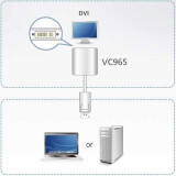 Adapter DisplayPort (M) - DVI (F), ATEN VC965-AT