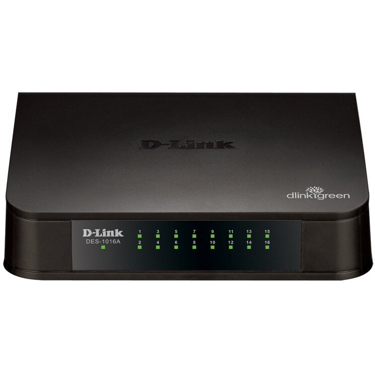 Slēdzis (komutators) D-Link DES-1016A