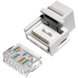 Ieliktnis Hyperline KJ1-6P6C-C2-90-WH