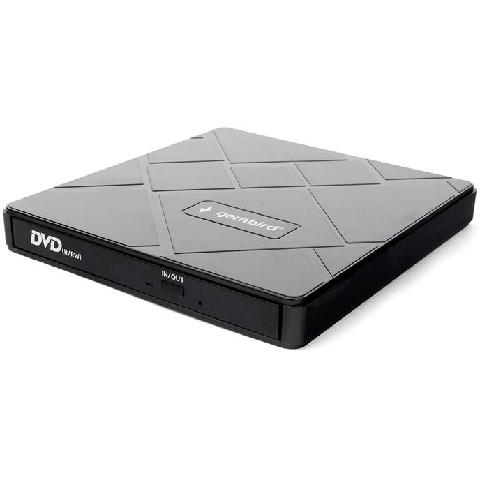 Lecteur optique externe Gembird DVD-USB-04 Black
