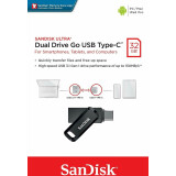 USB-Flash-Laufwerk 32GB SanDisk Ultra Dual Drive Go (SDDDC3-032G-G46)