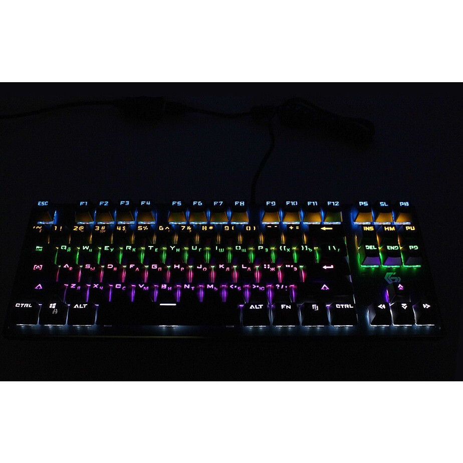 Tastatūra Gembird KB-G540L Black - foto 4