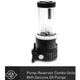 Réservoir avec pompe pour le liquide de refroidissement de refroidissement par boucle fermée EKWB EK-Quantum Kinetic TBE 200 D5 PWM D-RGB Acetal
