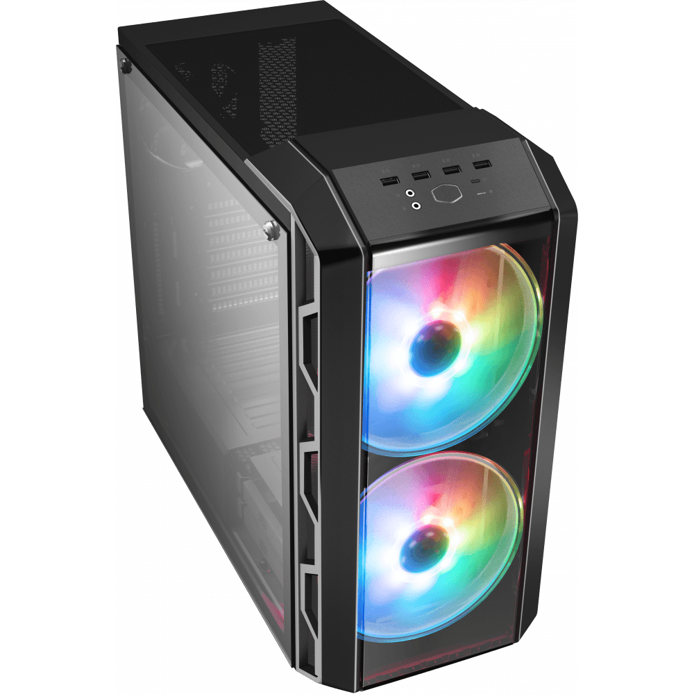 Datoru korpuss Cooler Master MasterCase H500 ARGB Iron Grey (MCM-H500-IGNN-S01) - foto 2