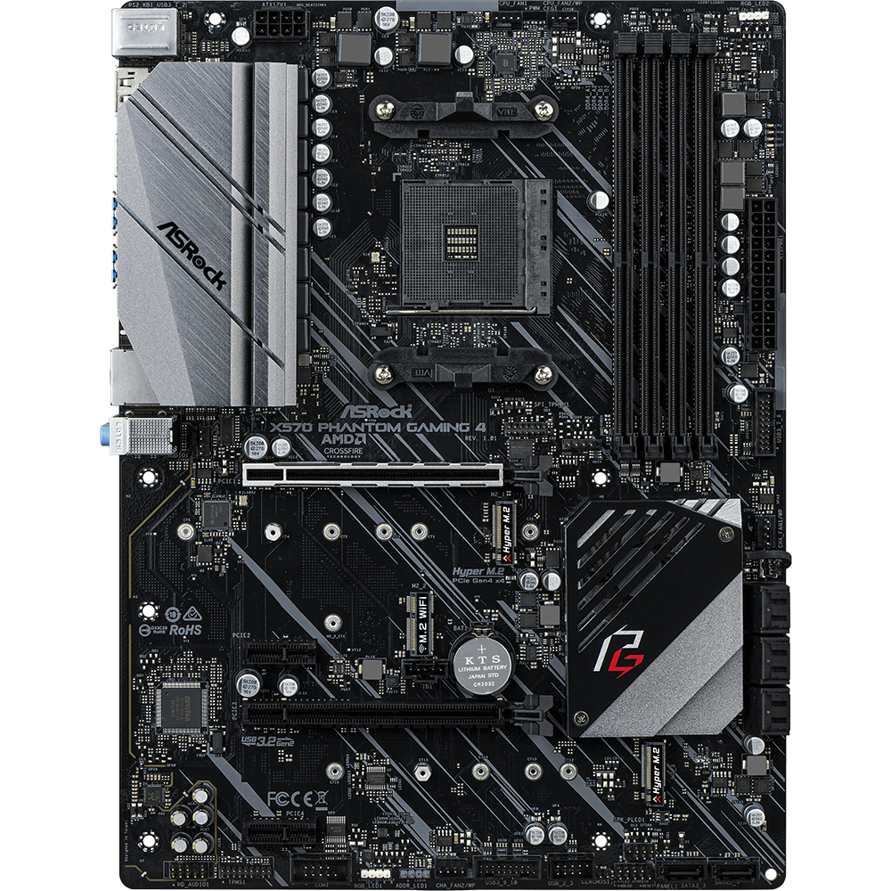 Pamatplate ASRock X570 Phantom Gaming 4