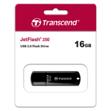 USB-Flash-Laufwerk 16GB Transcend JetFlash 350 Black (TS16GJF350)
