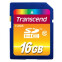 Speicherkarte 16GB SD Transcend  (TS16GSDHC10)