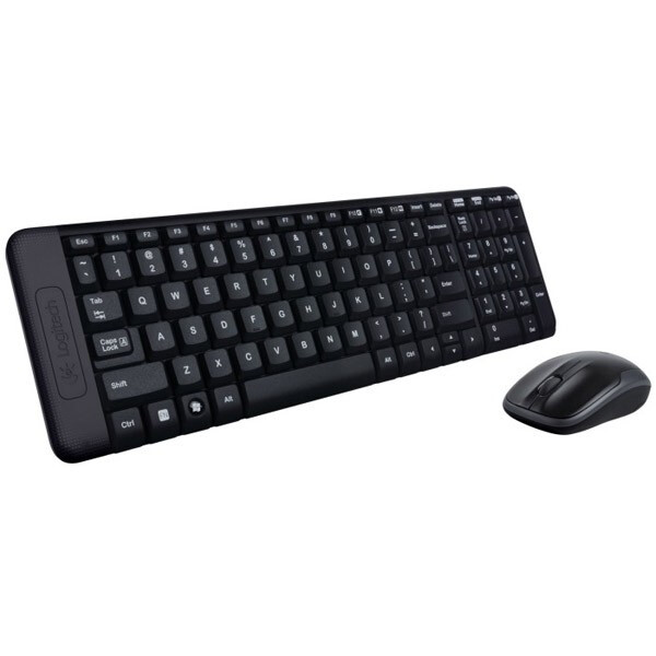 Clavier + souris Logitech Wireless Desktop MK220 (920-003169)
