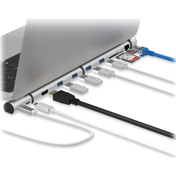 Bāzes stacija Rombica Type-C Dock - TC-00080 - foto 2