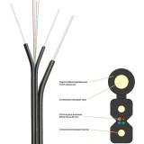 Optiskās šķiedras kabelis NIKOLAN NKL-F-001A1L-00C-BK