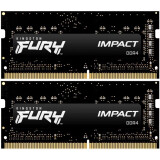 Arbeitsspeicher 16GB DDR4 3200MHz Kingston Fury Impact SO-DIMM (KF432S20IBK2/16) (2x8GB KIT)