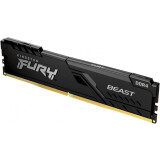 Arbeitsspeicher 16GB DDR4 3600MHz Kingston Fury Beast Black (KF436C18BB/16)