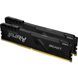 Arbeitsspeicher 64GB DDR4 3200MHz Kingston Fury Beast Black (KF432C16BBK2/64) (2x32GB KIT)