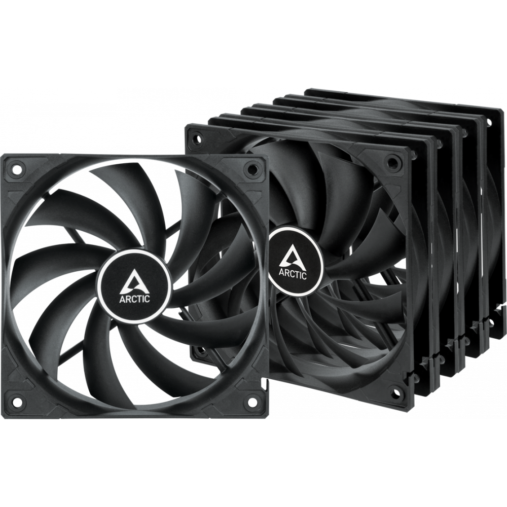 Case Fan Arctic F12 Black Value Pack (5 pcs) - ACFAN00248A