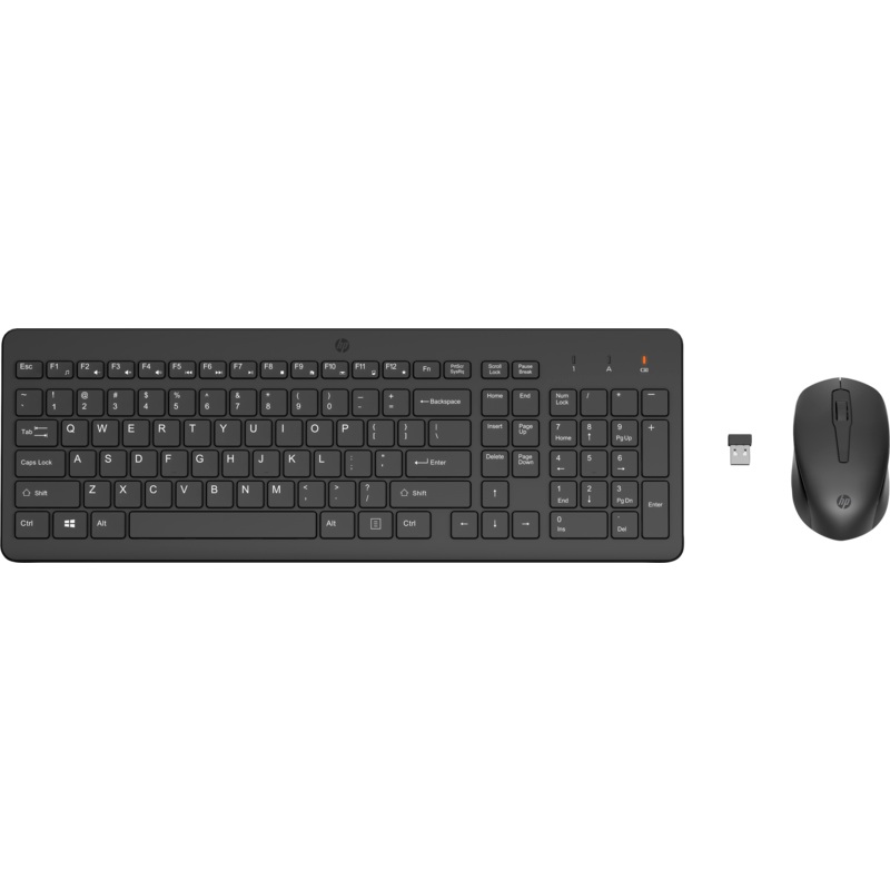 Clavier + souris HP 330 Wireless Combo Black (2V9E6AA)