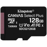 Atmiņas kartes Kingston MicroSD 128Gb Canvas Select Plus (SDCS2/128GBSP)