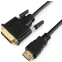 câble HDMI - DVI, 1.8m, Gembird CC-HDMI-DVI-6