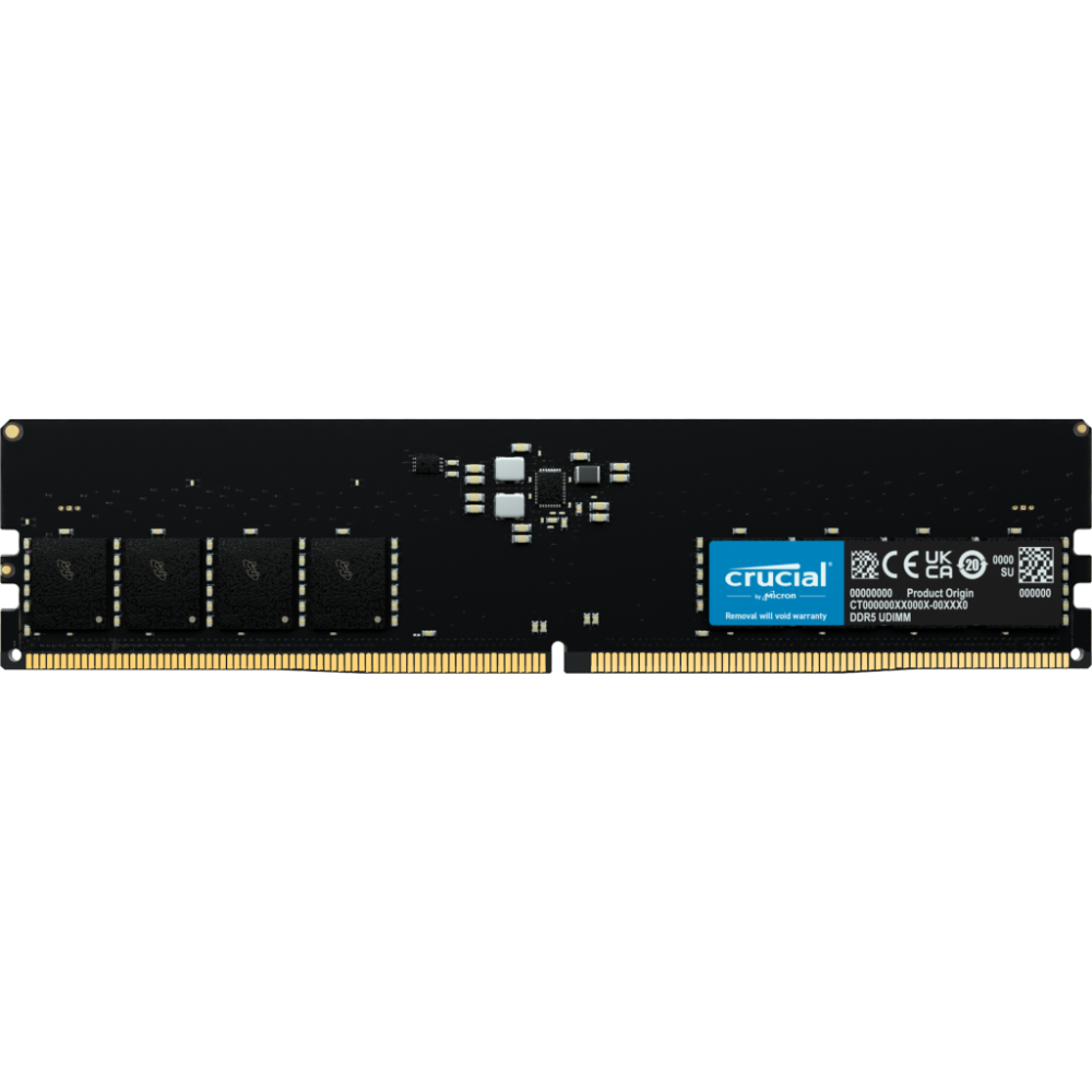 Arbeitsspeicher 32GB DDR5 4800MHz Crucial (CT32G48C40U5)