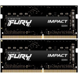 Arbeitsspeicher 32GB DDR4 3200MHz Kingston Fury Impact SO-DIMM (KF432S20IBK2/32) (2x16GB KIT)