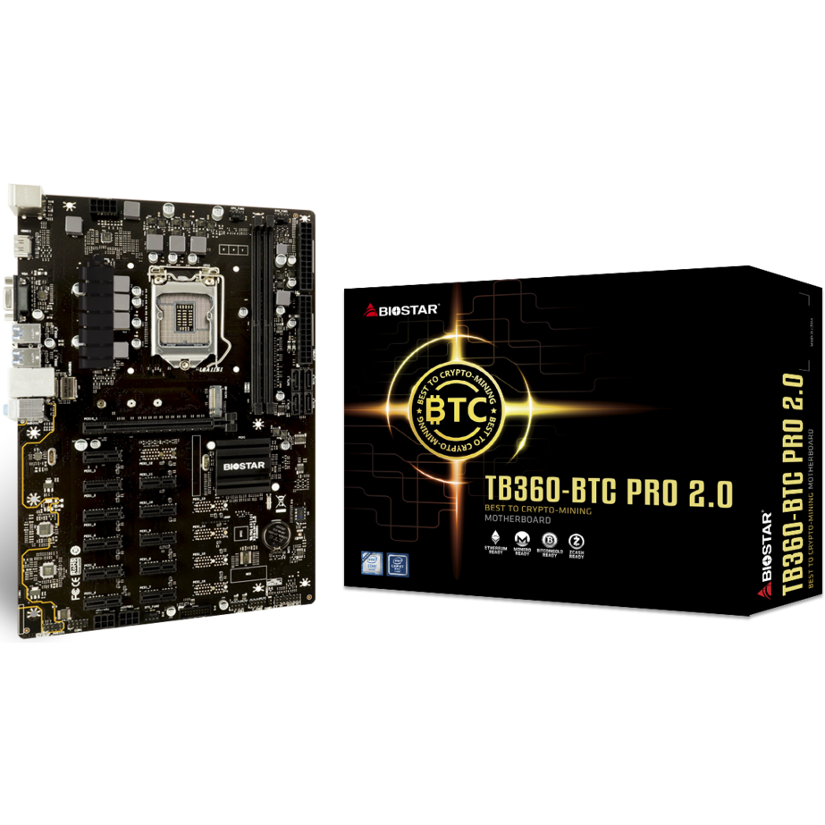 Carte mère Biostar TB360-BTC PRO 2.0 - TB360-BTC PRO 2.0/3.0 - photo 4