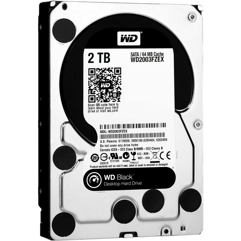 Cietais disks WD Black 2Tb  (WD2003FZEX)