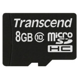 Atmiņas kartes 8Gb MicroSD Transcend (TS8GUSDC10)