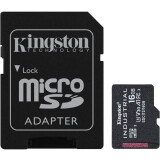 Carte mémoire 16GB MicroSD Kingston Industrial + SD adapter (SDCIT2/16GB)