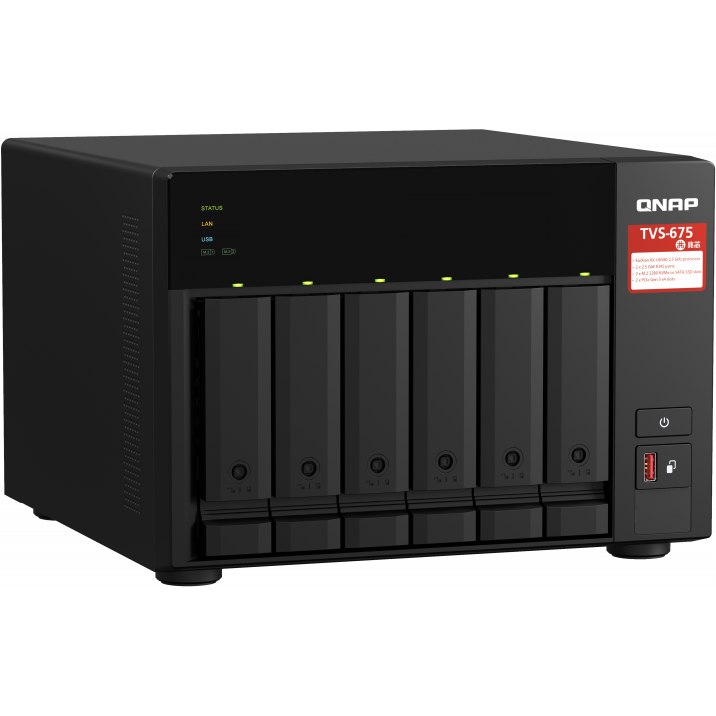 Stockage en réseau (NAS) QNAP TVS-675-8G - photo 3