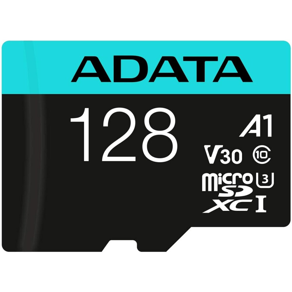 Carte mémoire 128GB MicroSD ADATA Premier Pro + SD adapter (AUSDX128GUI3V30SA2-RA1) - photo 2