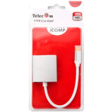 Pārejas savienojums USB Type-C - VGA, Telecom TUC030