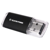 USB zibatmiņa 32Gb Silicon Power Ultima II I-series Black (SP032GBUF2M01V1K)