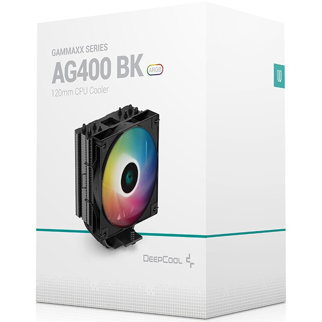 Refroidisseur DeepCool AG400 BK ARGB - R-AG400-BKANMC-G-2 - photo 10