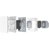 Intelligenter Schalter Aqara Smart Wall Switch H1 White (No Neutral, Double Rocker) (WS-EUK02)