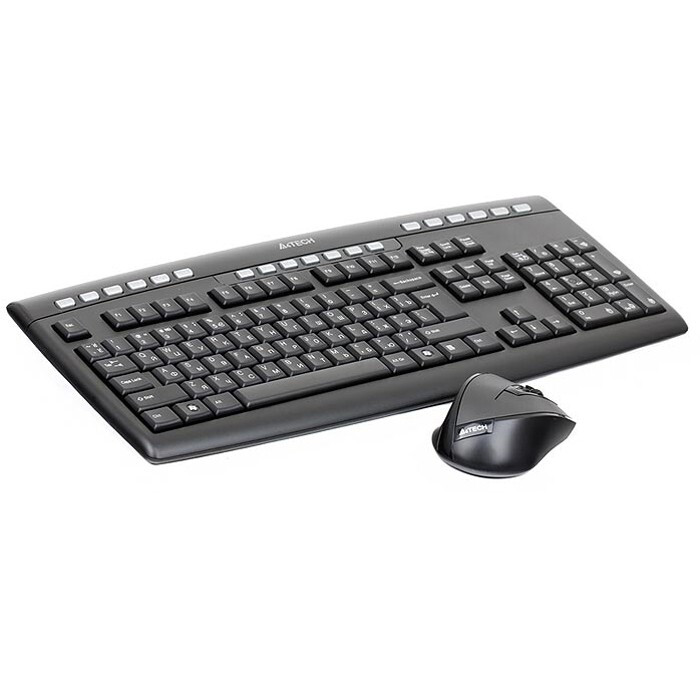 Tastatūra + pele A4Tech 9200F