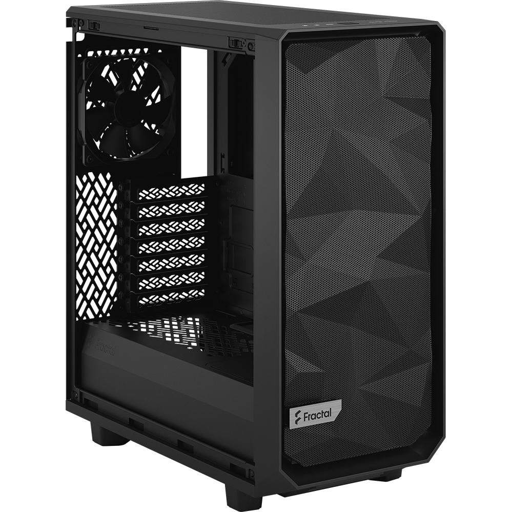 Datoru korpuss Fractal Design Meshify 2 Compact Solid Black - FD-C-MES2C-01 - foto 5